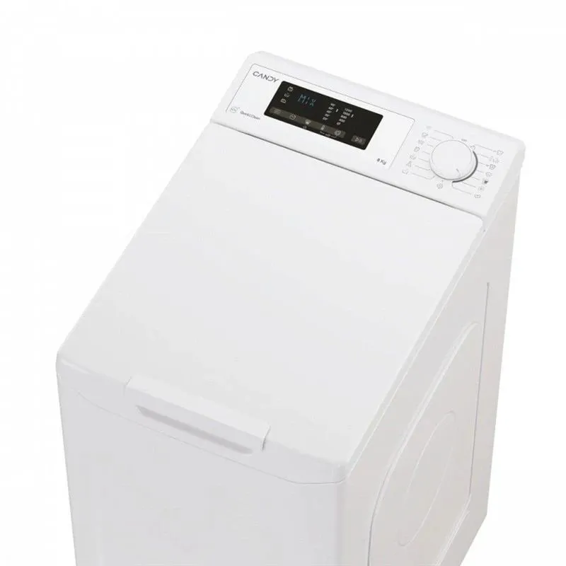 Veļas mašīna Candy TCA283D2-S, 8 kg, balta