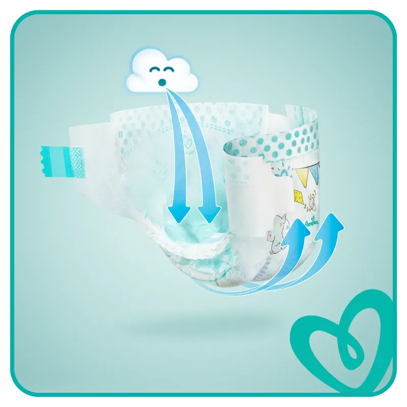 Pampers Active Baby, 3. Izmērs, 208 Autiņbiksītes, 6-10 kg