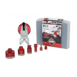 DRILLING CROWN SET, 7 pcs, 50996