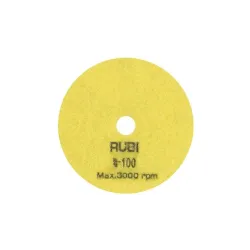 Resin dry polishing pad gr.100 d100mm