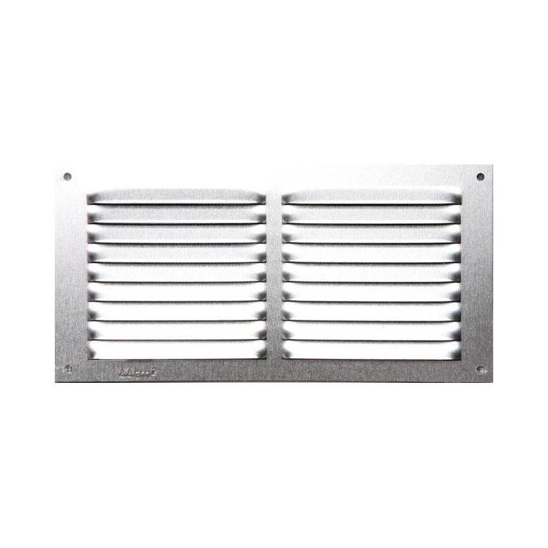 Aliumininės ventiliacijos grotelės. 100 x 200 mm