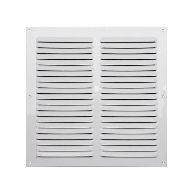 Aliumininės ventiliacijos grotelės. 250 x 250 mm