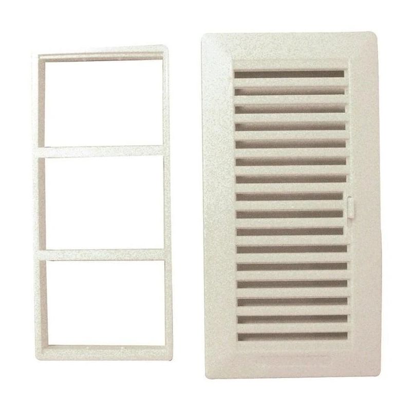 Ventiliacijos grotelės 140 x 270 mm. su žaliuzėmis