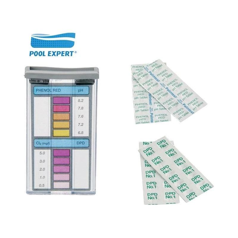 Līdzeklis baseinam test kit cl+ph