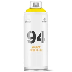 Aerosol paint flourescent yellow 94 4