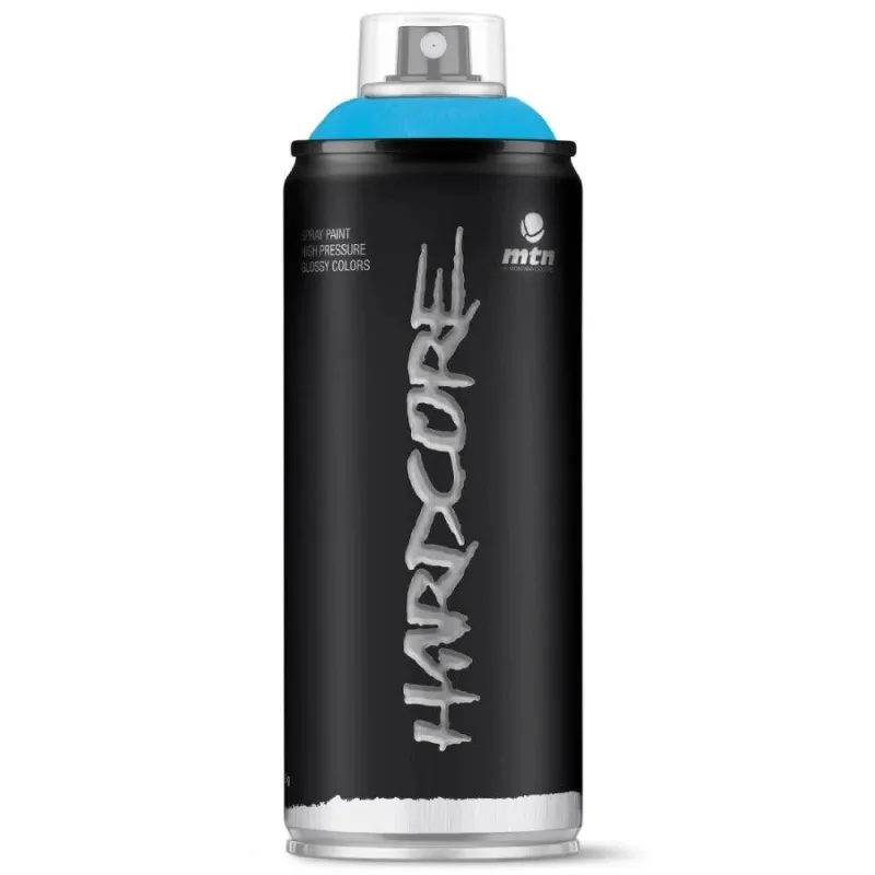 Krāsu aerosoli Montana Hardcore, preču zīmes, gaiši zila krās., 0.4 l