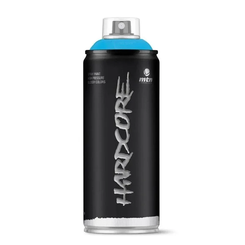 Krāsu aerosoli Montana Hardcore, preču zīmes, gaiši zila krās., 0.4 l