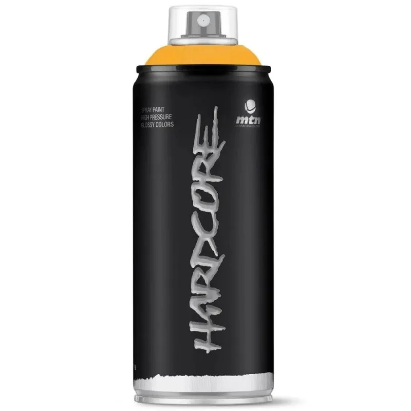 Krāsu aerosoli Montana Hardcore, preču zīmes, dzeltens, 0.4 l