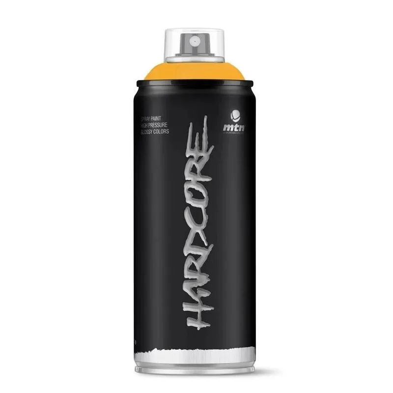 Krāsu aerosoli Montana Hardcore, preču zīmes, dzeltens, 0.4 l