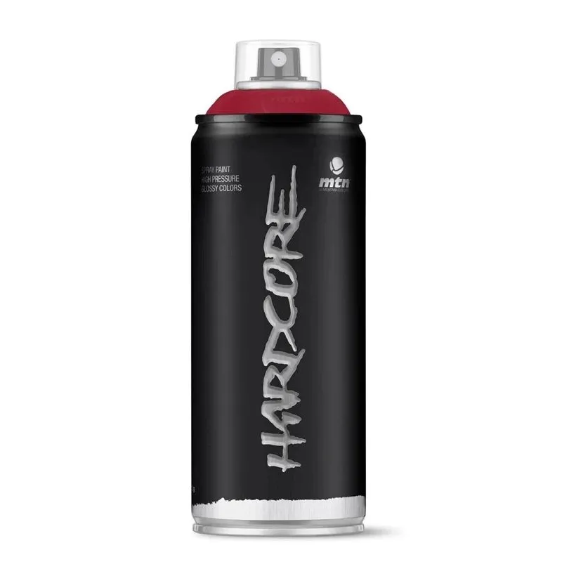 Krāsu aerosoli Montana Hardcore, preču zīmes, bordo, 0.4 l