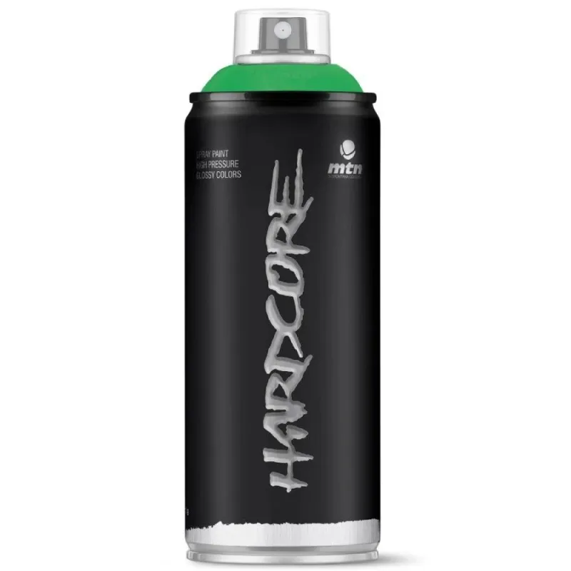 Krāsu aerosoli Montana Hardcore, preču zīmes, zaļa, 0.4 l
