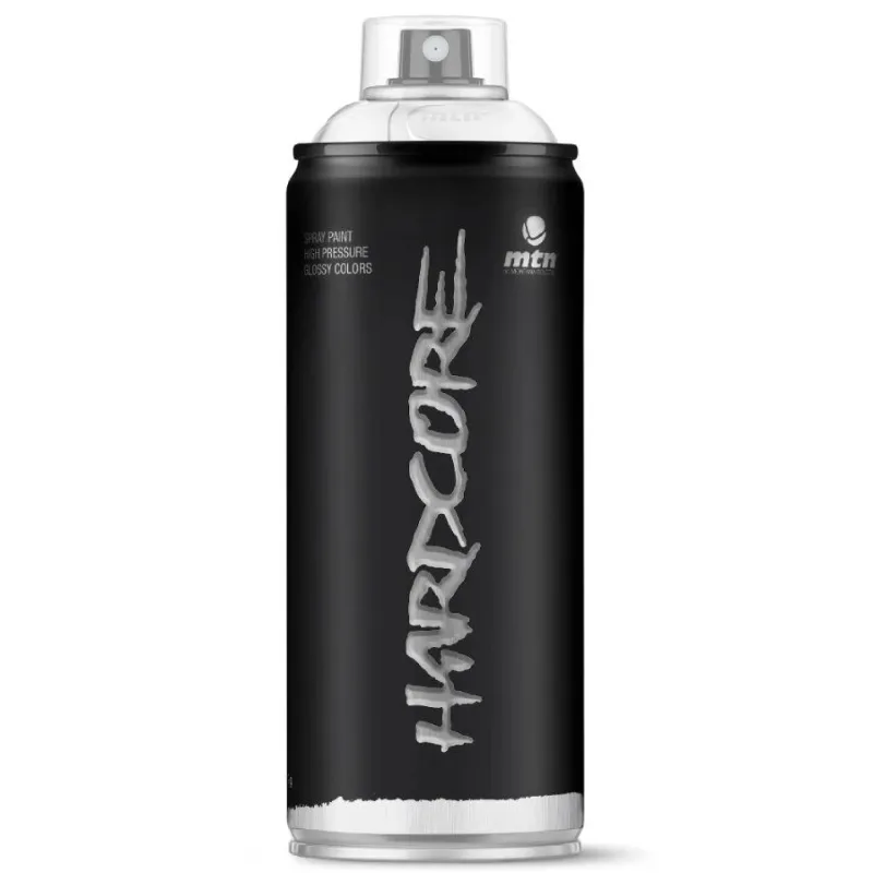Krāsu aerosoli Montana Hardcore, preču zīmes, balta krās., 0.4 l