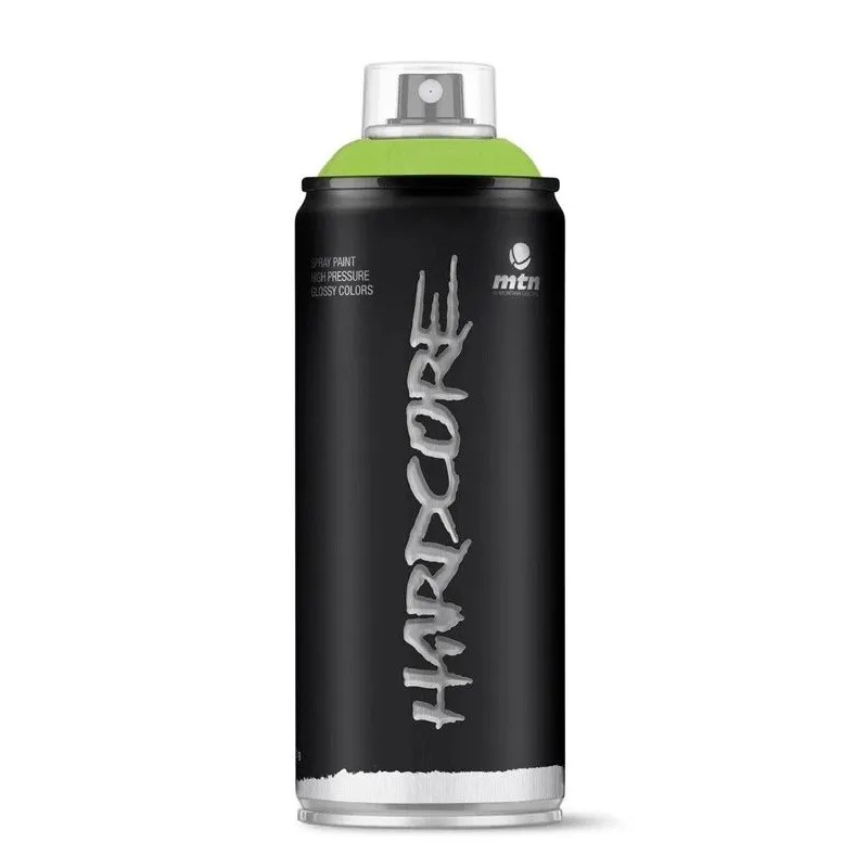 Krāsu aerosoli Montana Hardcore, preču zīmes, gaiši zaļš, 0.4 l