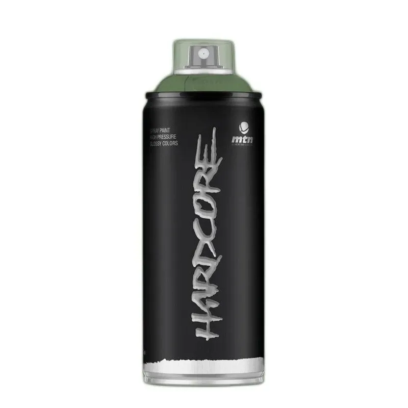 Krāsu aerosoli Montana Hardcore, preču zīmes, zaļa, 0.4 l