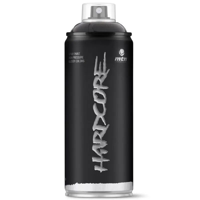Krāsu aerosoli Montana Hardcore, preču zīmes, melna, 0.4 l