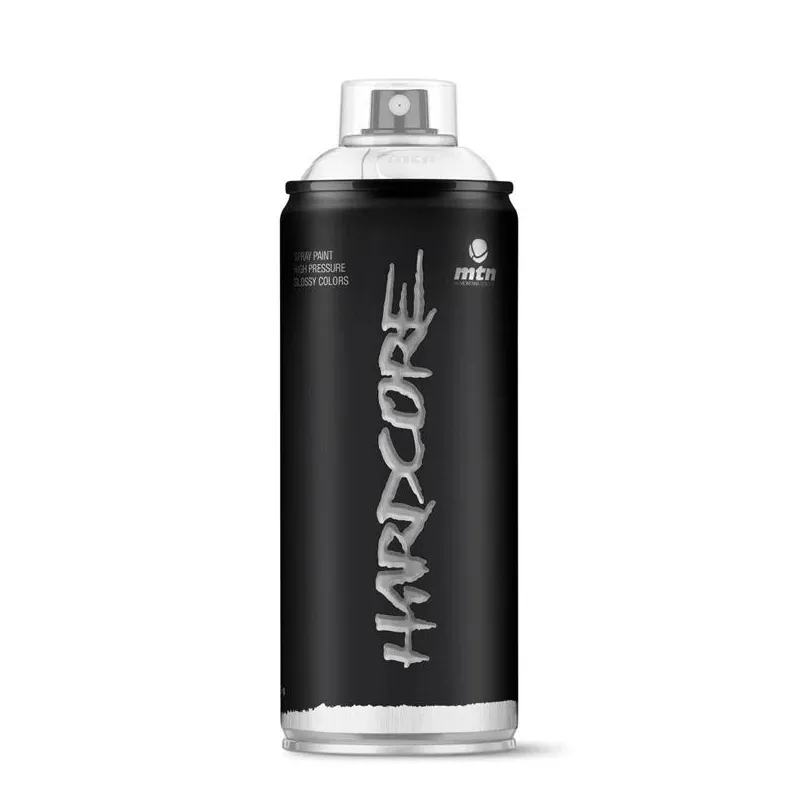 Krāsu aerosoli Montana Hardcore, preču zīmes, satīna balta krās., 0.4 l