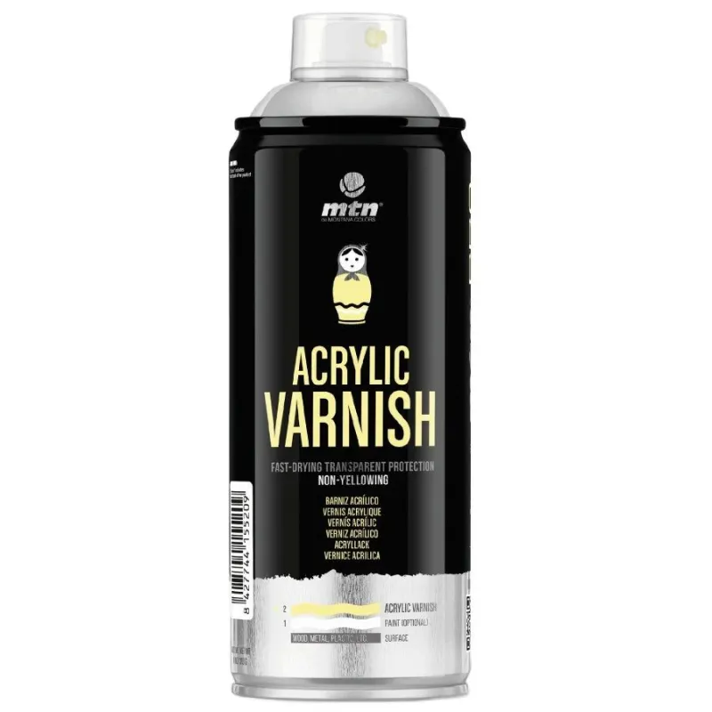 Krāsu aerosoli Montana Mtn Pro, preču zīmes, caurspīdīga, 0.4 l