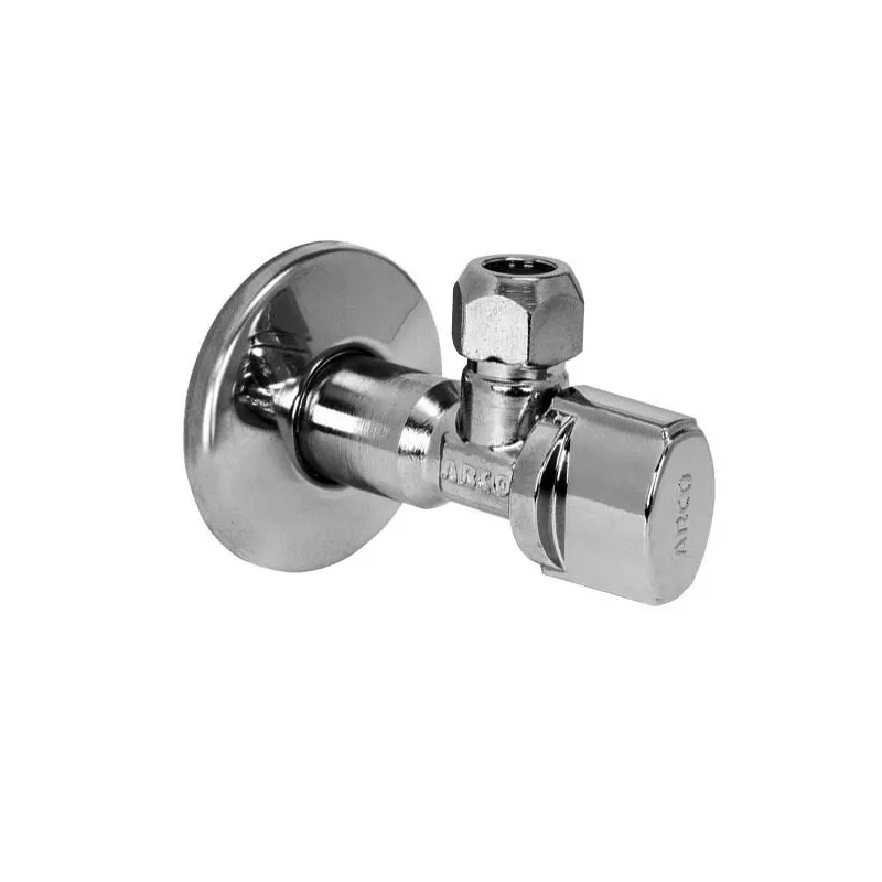 Ventilis Arco A-80, stūra, ūdensvadam, 3-8 collas – ārējā vītne, 1-2 collas – ārējā vītne