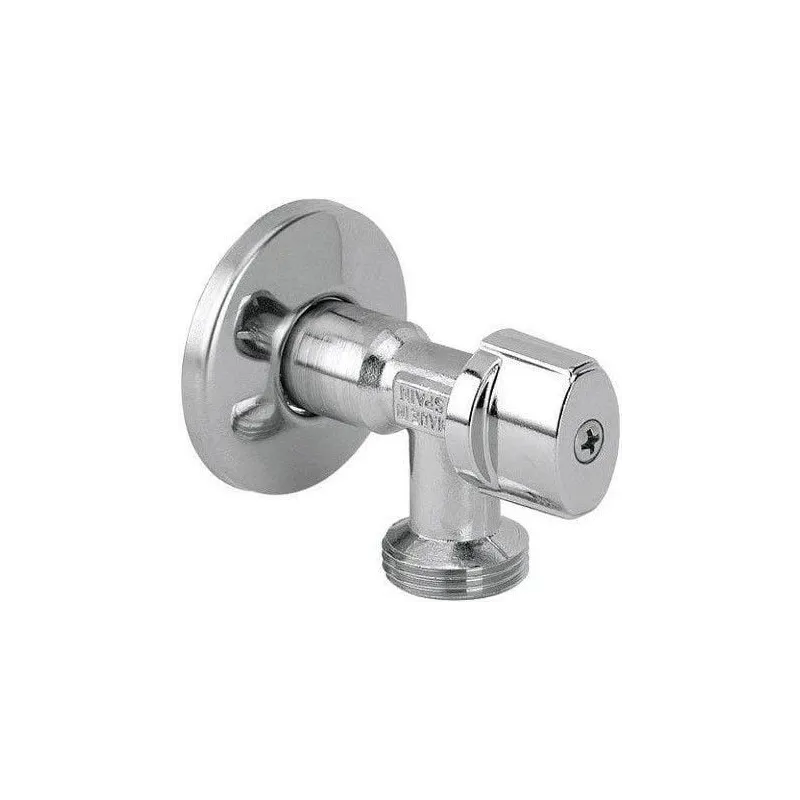 Ventilis Arco L-85 MAC, stūra, veļas mazgājamo mašīnu pievienošanai, 1-2 collas – ārējā vītne, 3-4 collas – ārējā vītne