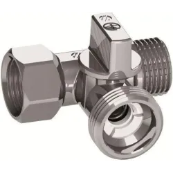 Valve 0233510 three-way. 1-2x3-4x1-2. int-ext. thread.