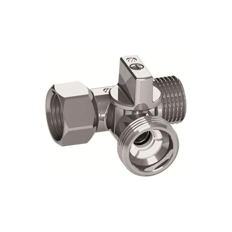 Ventilis 0233510 trīszars. 1-2"x3-4"x1-2". iekš.-ārēj. vītne.