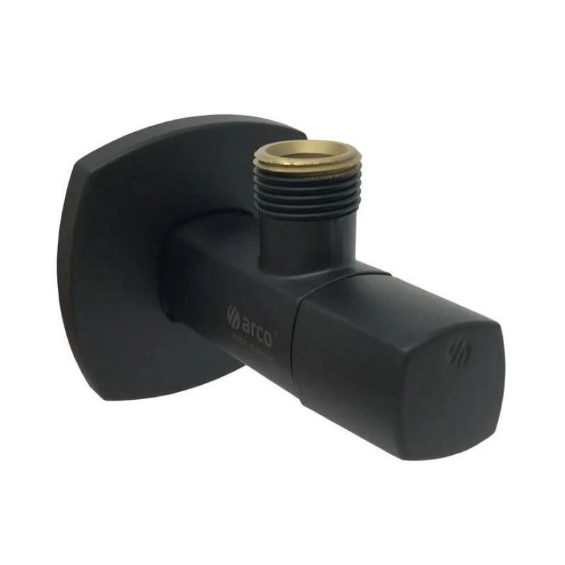 Ventilis stūra a-80. melns mat.1-2x1-2