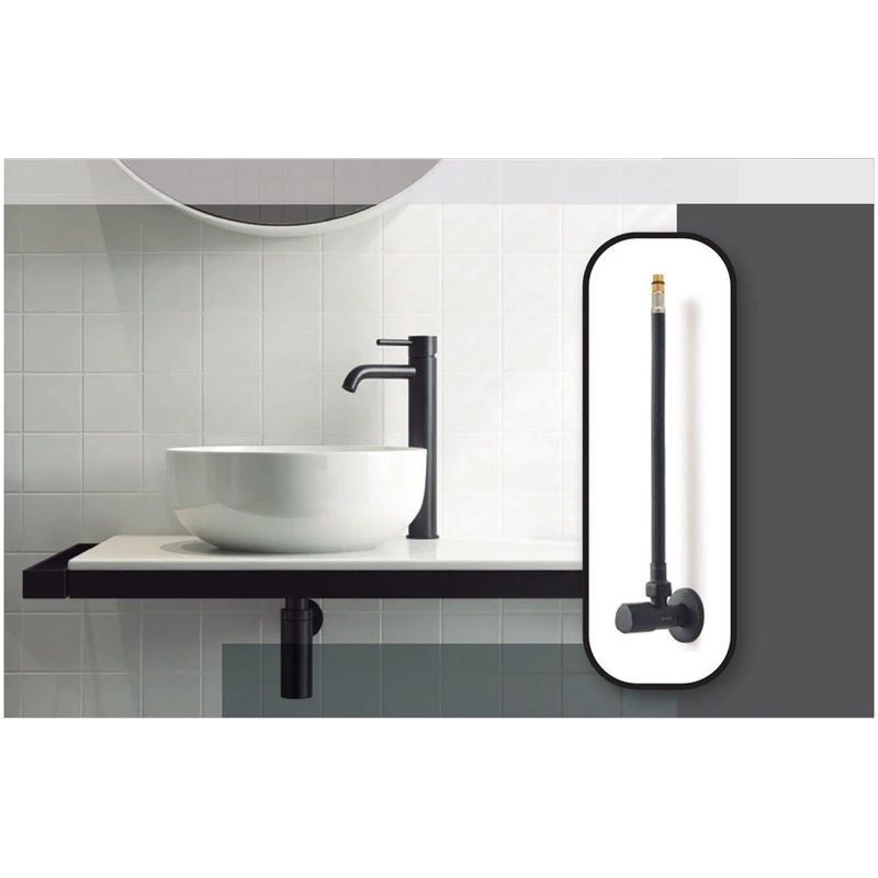 Maisītāja šļūtene Taq Premium M10 L15.5 V1-2" 60 cm. 2 gab.