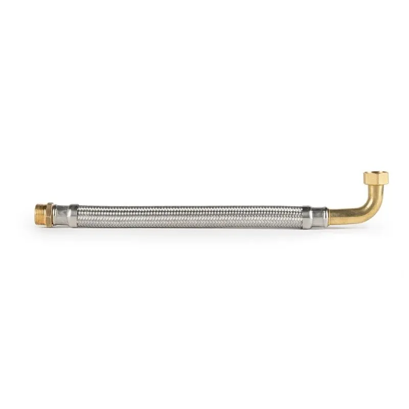 Santehnikas šļūtene ar elkoni Tucai S.A. Extra Twist, V1''–S1'', 50 cm