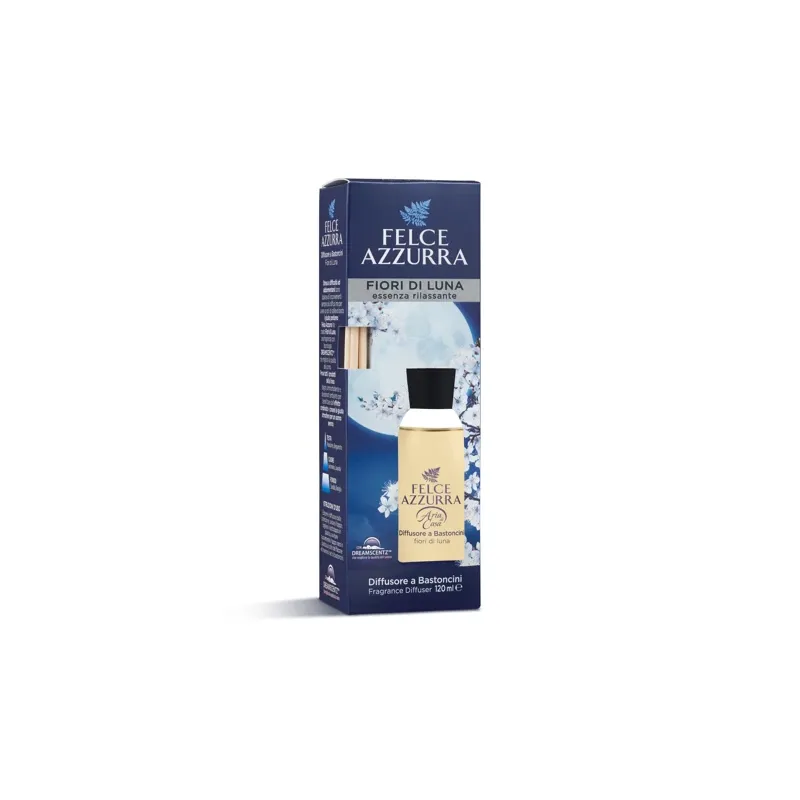 FELCE AZZURRA Moon Flower telpu aromāts ar kociņiem 120ml