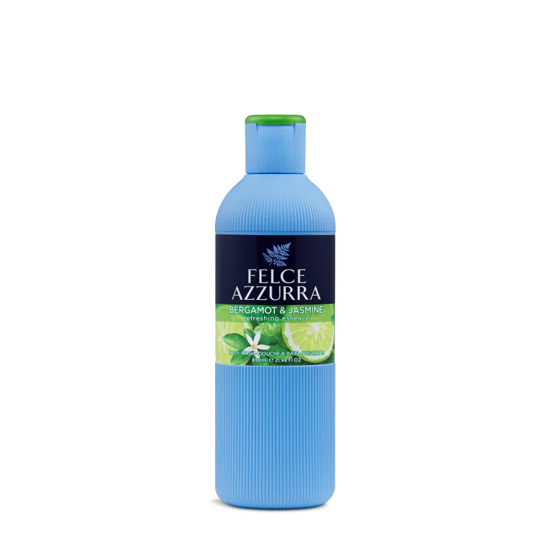 FELCE AZZURRA Bergamot & Jasmine duši- ja vannigeel 650ml