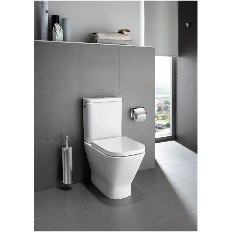 Tualetes tvertne Gap Round Rimless balta