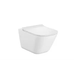 Klozetpods gap square rimless ar vāku b.