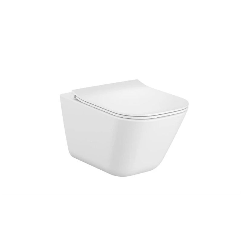 Klozetpods gap square rimless ar vāku b.