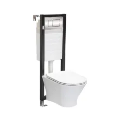 Nexo Rimless A34H64 Toilet Set
