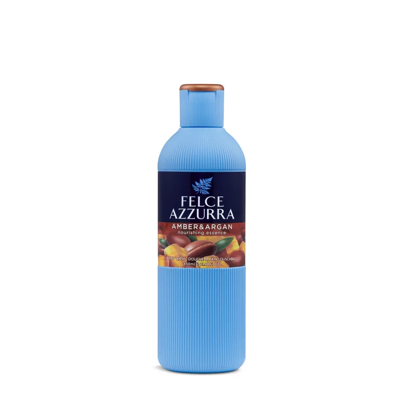 FELCE AZZURRA Amber & Argan dušas un vannas želeja 650ml