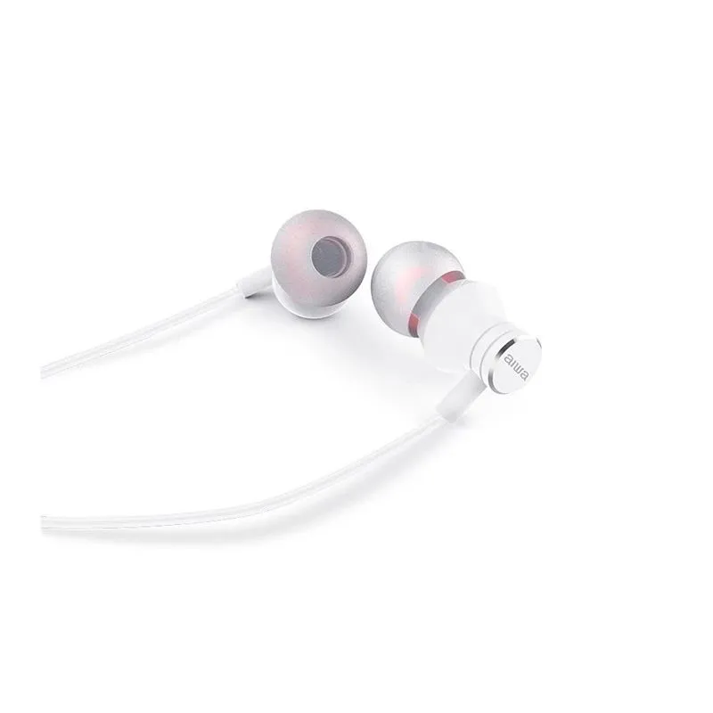 Vadu austiņas Aiwa ESTM-50 USB-C, balta