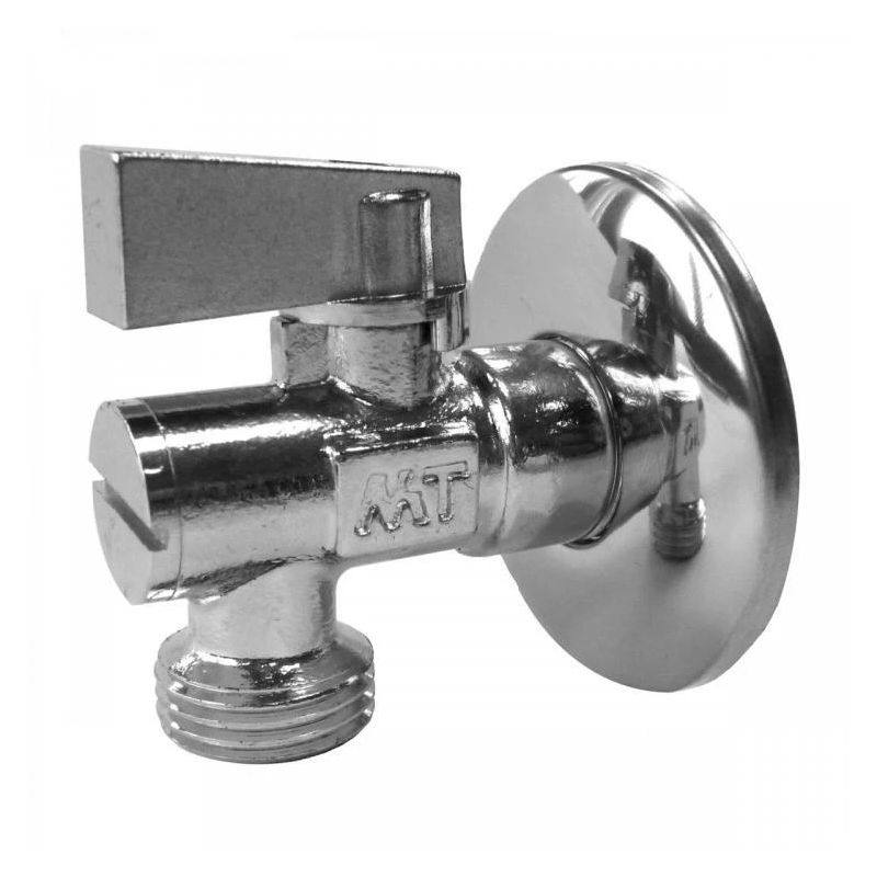 Stūra vārsts ar filtru 1-2"x1-2" iekšējā un ārējā vītne.