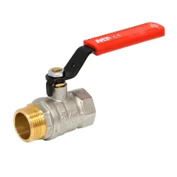 Ventilis MT 40912, tiesus, vandens sąnaudų reguliavimui, 3-4 colio - išorinis sriegis, 3-4 colio - vidinis sriegis