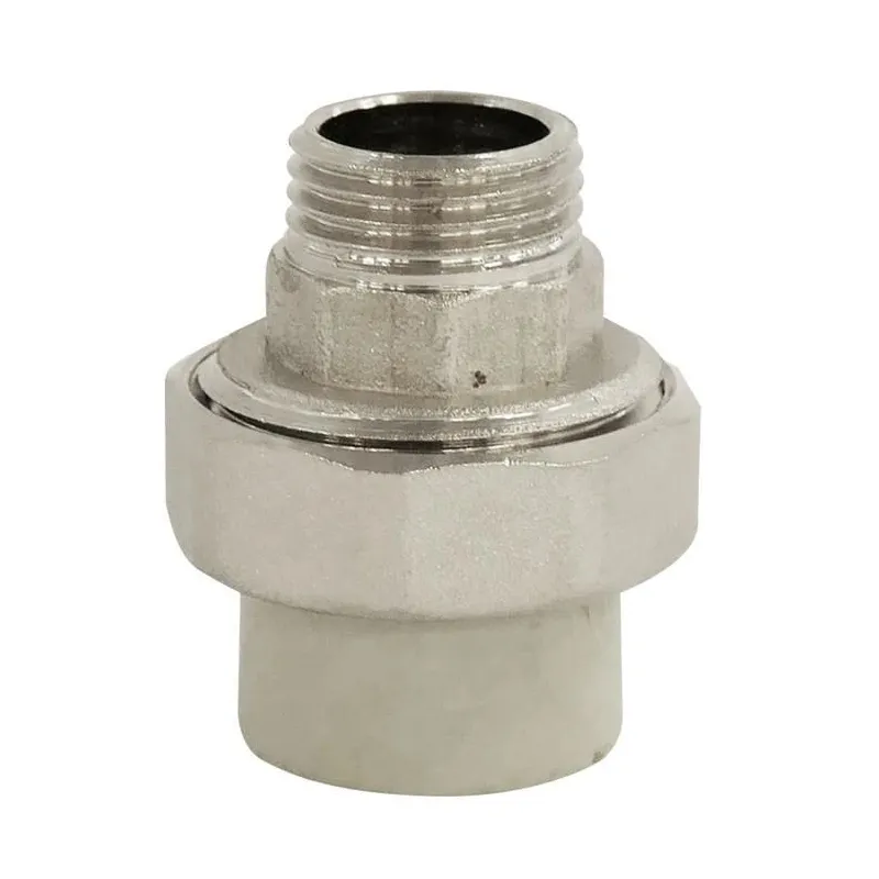 Savienojums Sanitas, 1-2 collas – Ārējā vītne-20 mm – Iekšējā vītne, misiņš-polipropilēns ,pp,