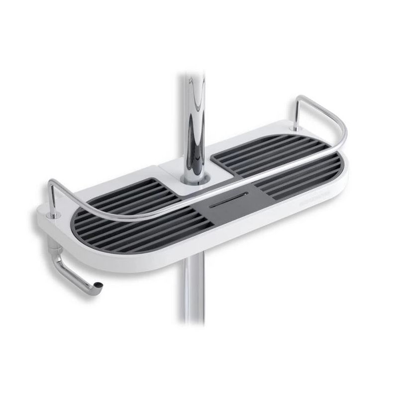 Dušas plaukts Ferro 65580.1. 280 mm x 90 mm x 120 mm. balta