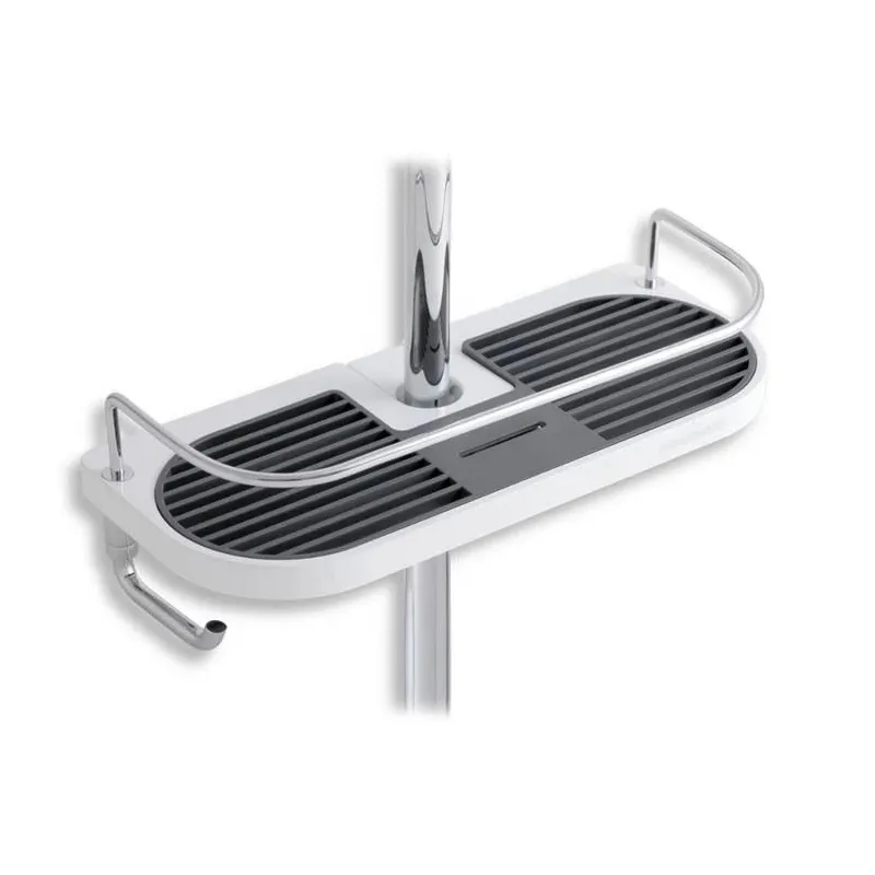 Dušas plaukts Ferro Emotion, 28 cm x 9 cm x 12 cm, balta krās.