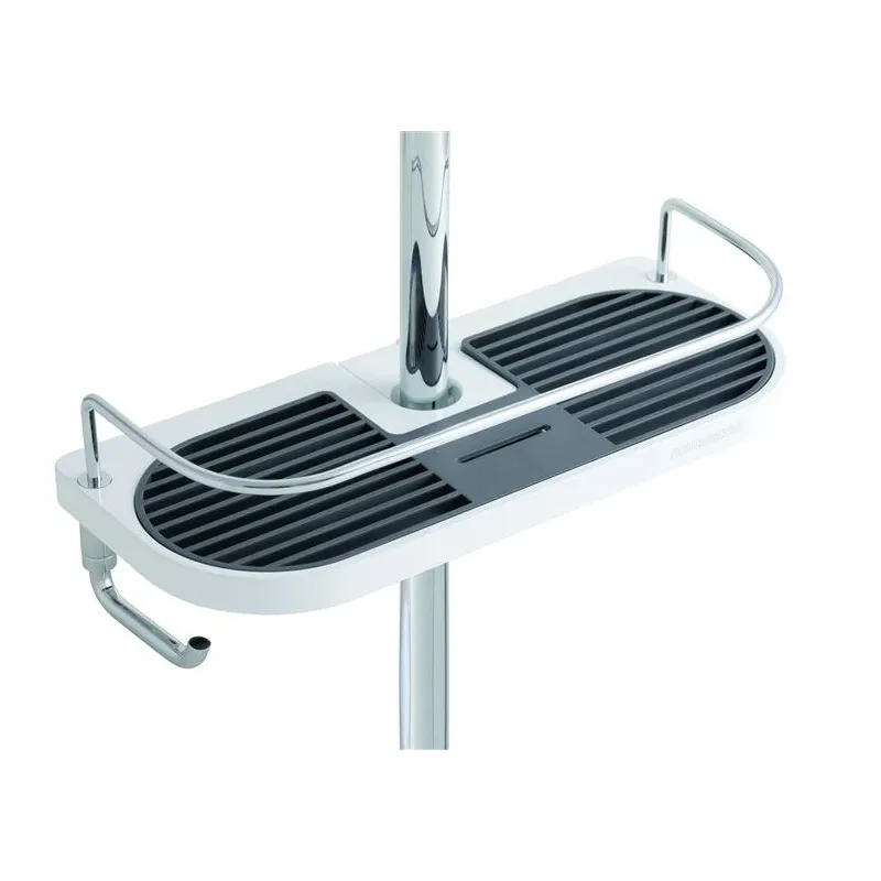 Dušas plaukts Ferro Emotion, 28 cm x 9 cm x 12 cm, balta krās.