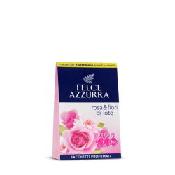 FELCE AZZURRA Rose & Lotus aromātiskie maisiņi 3gab
