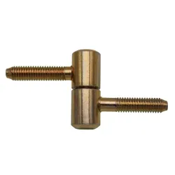 Window hinge 40 m8 yellow zinc