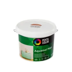 Paint aquamel brownish-red. 3 kg. matt