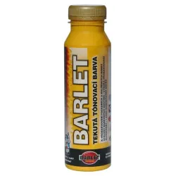 Tinted ocher color paint barlet ,0.3 kg