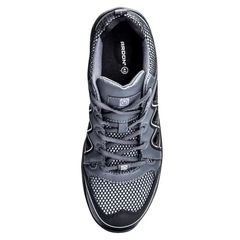 Aizsargapavi vīriešu Ardon Vispersan, bez stulma, bez siltinājuma, melna krās.-pelēka krās., 44 izmērs