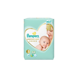 Pampers Premium Care 2 pamperi ,4-8kg, 68gb
