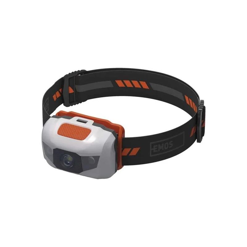 Lukturis uz galvas liekams LED 1W 3xAAA Emos