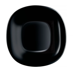 Šķīvis deserta 19cm Carine, melns